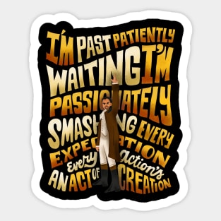 Smashing every expectation Sticker